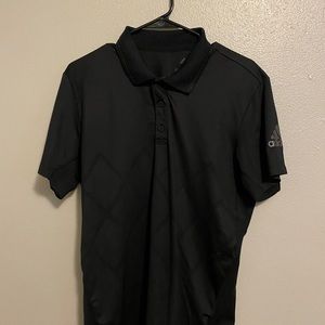 Black Adidas Climacool golf polo size large